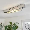 Plafonnier Morges LED Chrome, 1 lumière