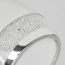 Plafonnier Morges LED Chrome, 2 lumières
