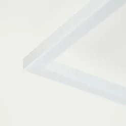Plafonnier Moya LED Argenté, Blanc, 1 lumière