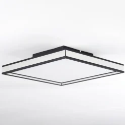 Plafonnier Nabbas LED Noir, 1 lumière