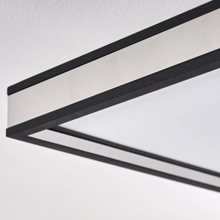 Plafonnier Nabbas LED Noir, 1 lumière