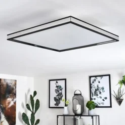 Plafonnier Nabbas LED Noir, 1 lumière