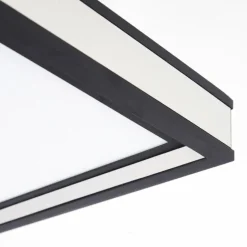 Plafonnier Nabbas LED Noir, 1 lumière