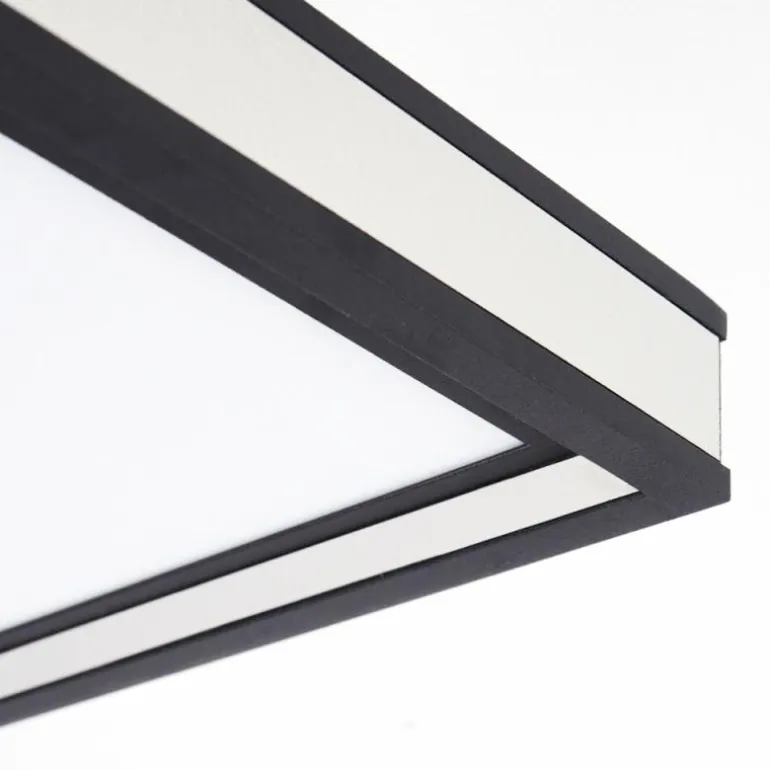 Plafonnier Nabbas LED Noir, 1 lumière