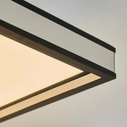 Plafonnier Nabbas LED Noir, 1 lumière
