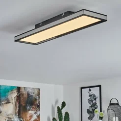 Plafonnier Nabbas LED Noir, 1 lumière