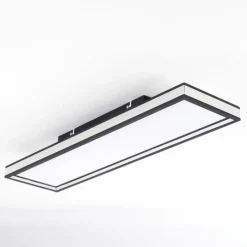 Plafonnier Nabbas LED Noir, 1 lumière