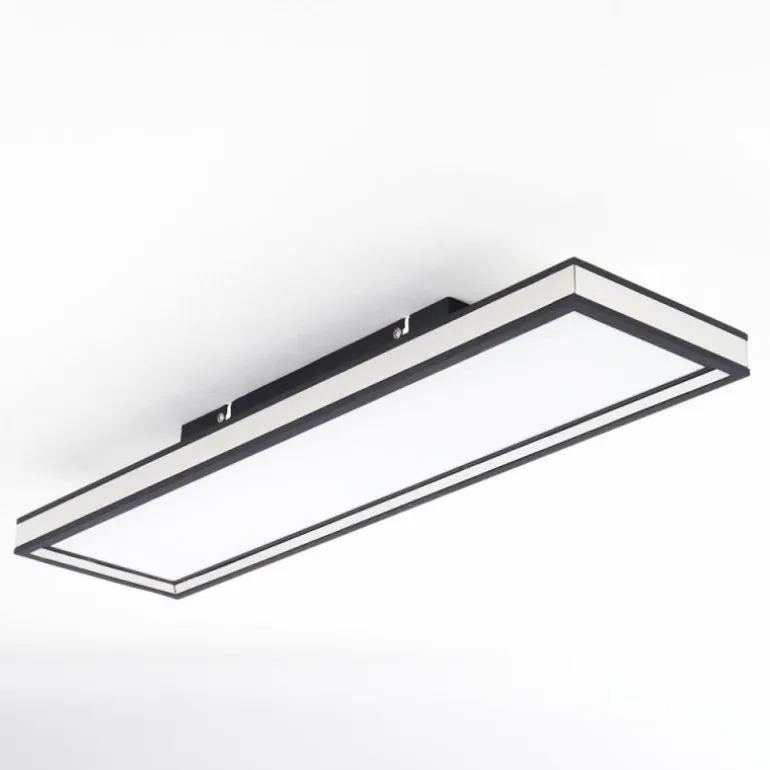 Plafonnier Nabbas LED Noir, 1 lumière