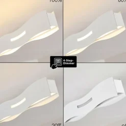 Plafonnier Nagold LED Blanc, 1 lumière