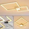 Plafonnier Narpes LED Nickel mat, 1 lumière