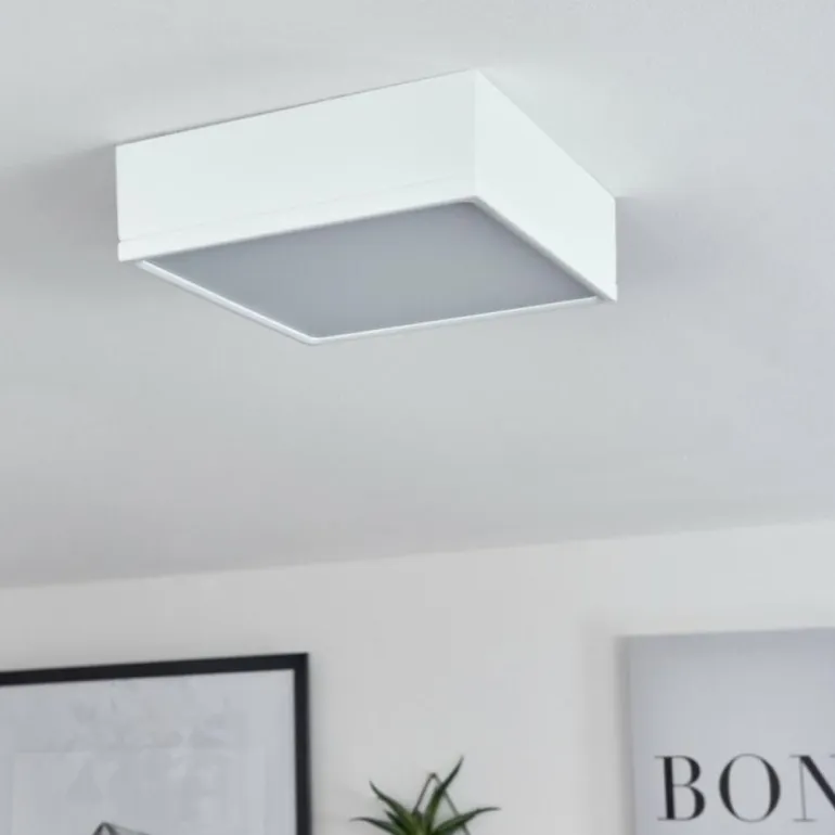 Plafonnier Netstal LED Blanc, 1 lumière