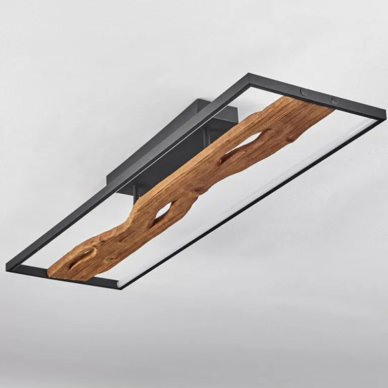 Plafonnier Nevogilde LED Écru, Noir, 1 lumière