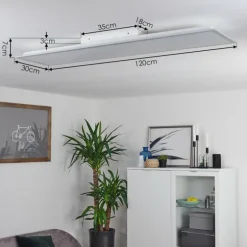 Plafonnier Nexo LED Blanc, 1 lumière