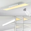 Plafonnier Nexo LED Blanc, 1 lumière, Télécommandes