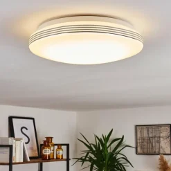 Plafonnier Niebla LED Blanc, 1 lumière