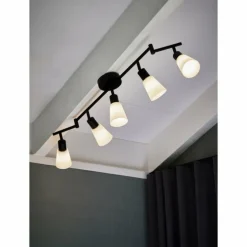 Plafonnier Nordlux COLE Noir, 5 lumières