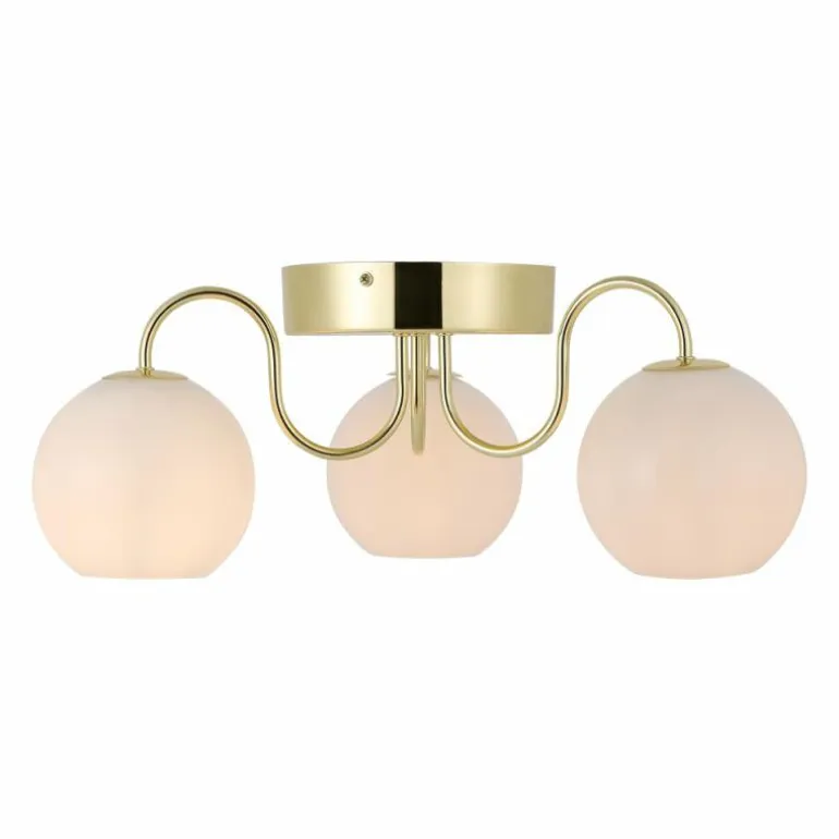 Plafonnier Nordlux FRANCA Laiton, 3 lumières