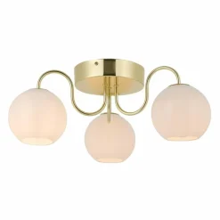 Plafonnier Nordlux FRANCA Laiton, 3 lumières
