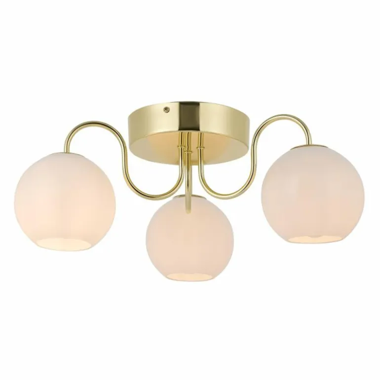 Plafonnier Nordlux FRANCA Laiton, 3 lumières