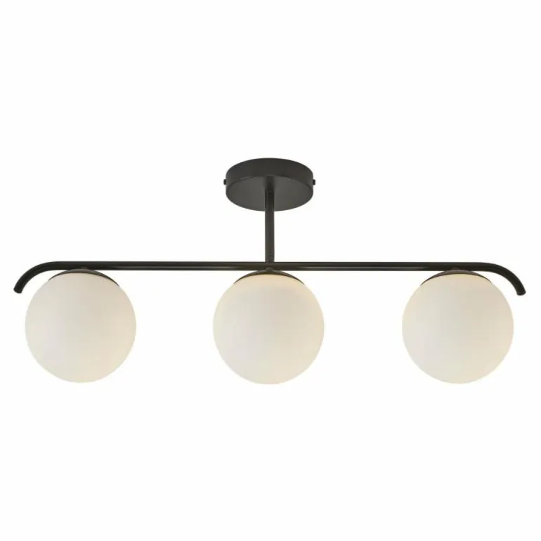 Plafonnier Nordlux GRANT Noir, 3 lumières