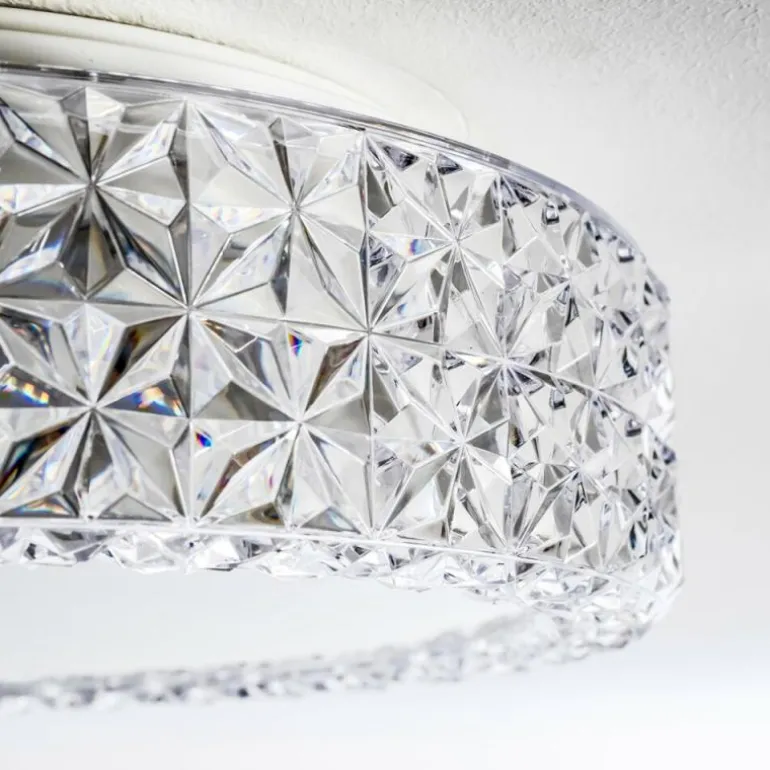 Plafonnier Norra LED Blanc, 1 lumière
