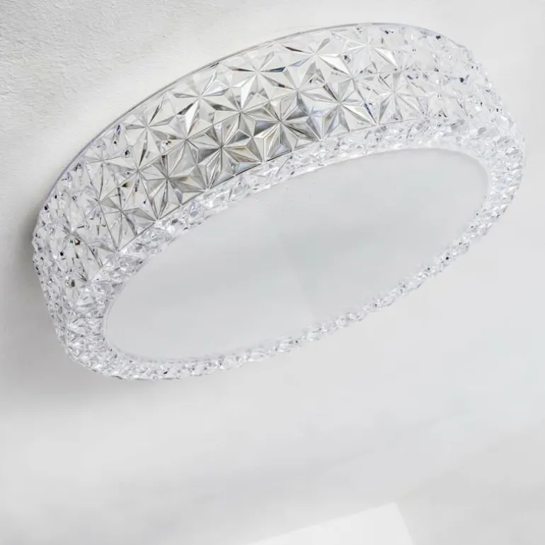 Plafonnier Norra LED Blanc, 1 lumière