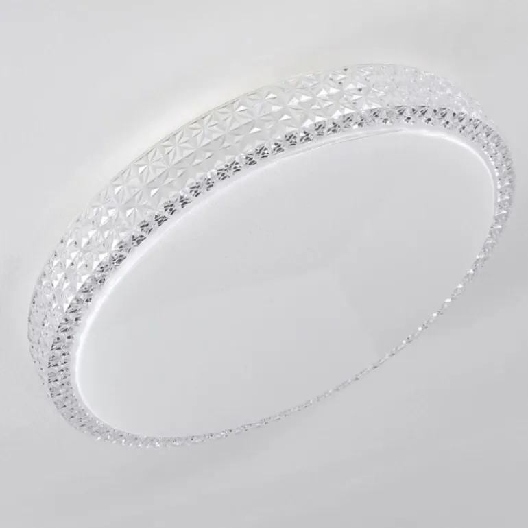 Plafonnier Norra LED Blanc, 1 lumière, Télécommandes