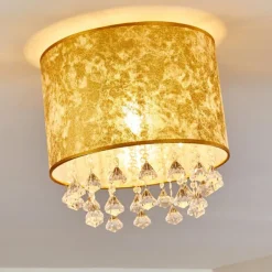 Plafonnier Norrfors Argenté, Transparent, 1 lumière