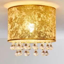 Plafonnier Norrfors Argenté, Transparent, 1 lumière