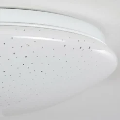 Plafonnier Norton Star LED Blanc, 1 lumière, Télécommandes, Changeur de couleurs