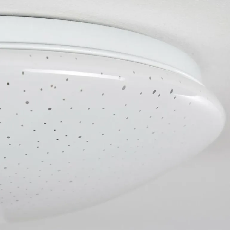 Plafonnier Norton Star LED Blanc, 1 lumière, Télécommandes, Changeur de couleurs