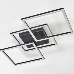 Plafonnier Obo LED Noir, 1 lumière