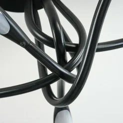 Plafonnier Oetling LED Noir, 1 lumière