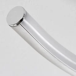 Plafonnier Olok LED Nickel mat, 1 lumière, Télécommandes