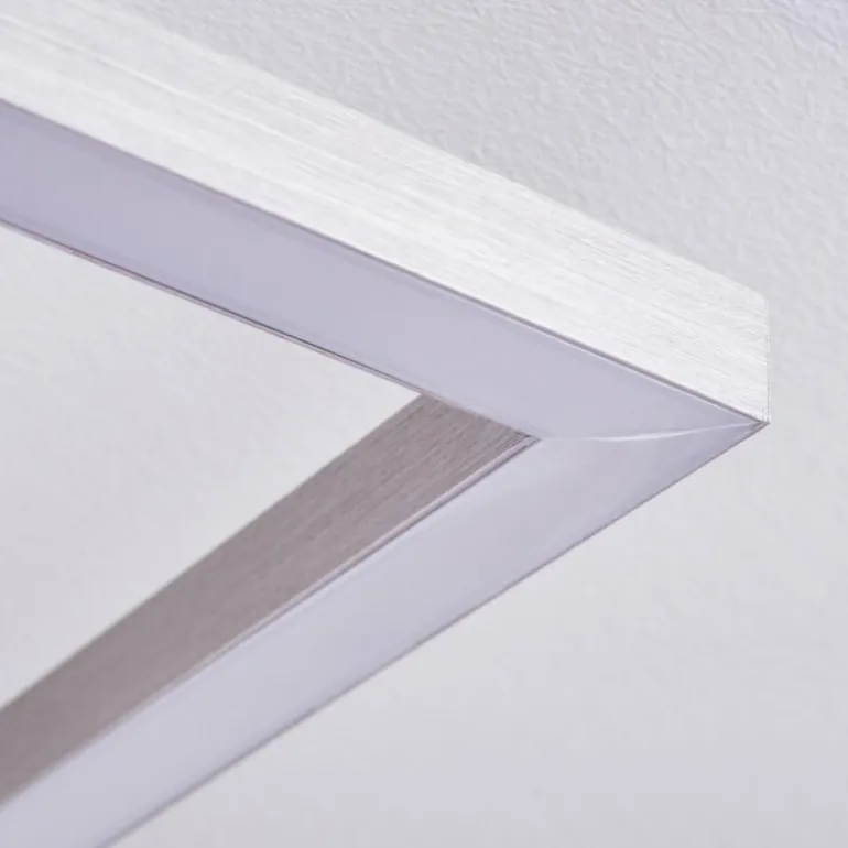 Plafonnier Omega LED Nickel mat, 1 lumière