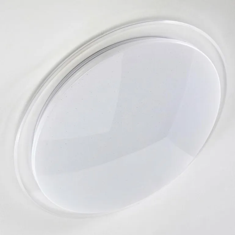 Plafonnier Oranki LED Blanc, 1 lumière, Télécommandes