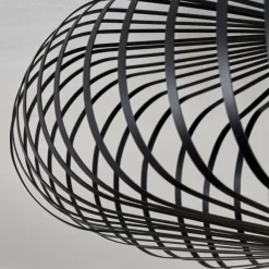 Plafonnier Oravi Noir, 1 lumière