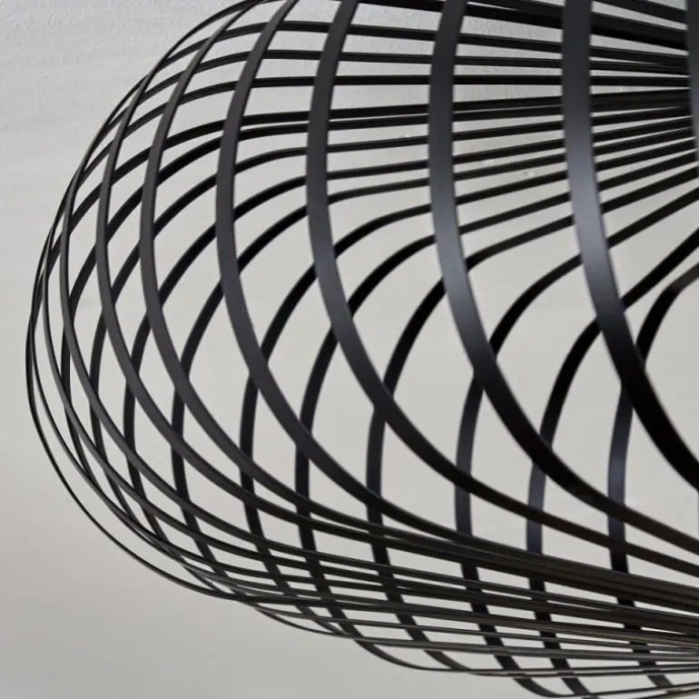 Plafonnier Oravi Noir, 1 lumière