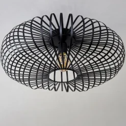 Plafonnier Oravi Noir, 1 lumière