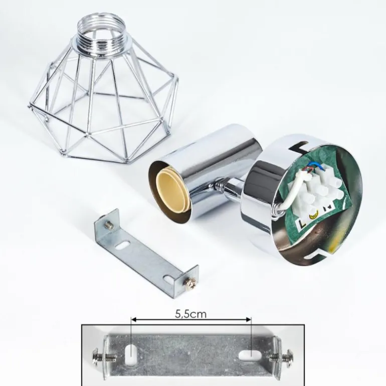 Plafonnier Orebro Chrome, 1 lumière