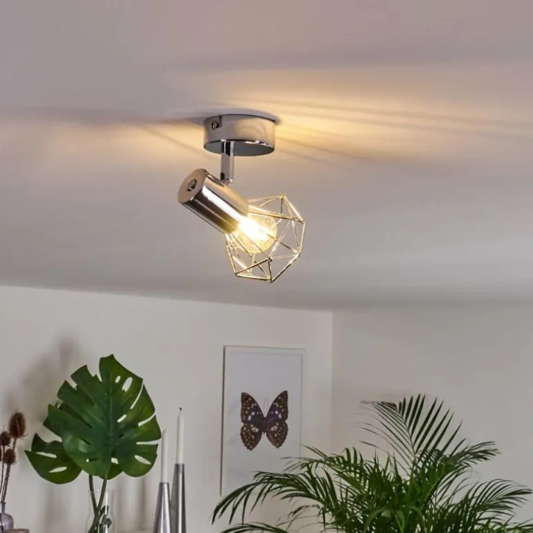 Plafonnier Orebro Chrome, 1 lumière