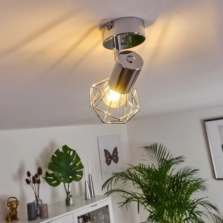Plafonnier Orebro Chrome, 1 lumière