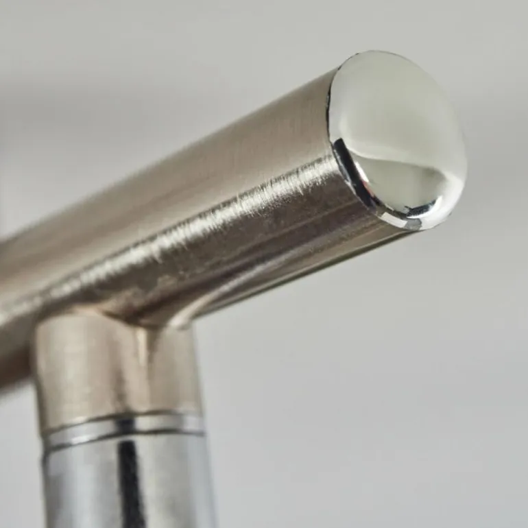 Plafonnier Oula LED Nickel mat, 2 lumières