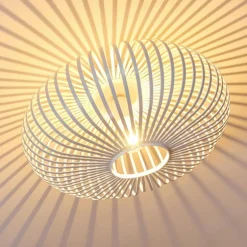 Plafonnier Ovari Blanc, 1 lumière