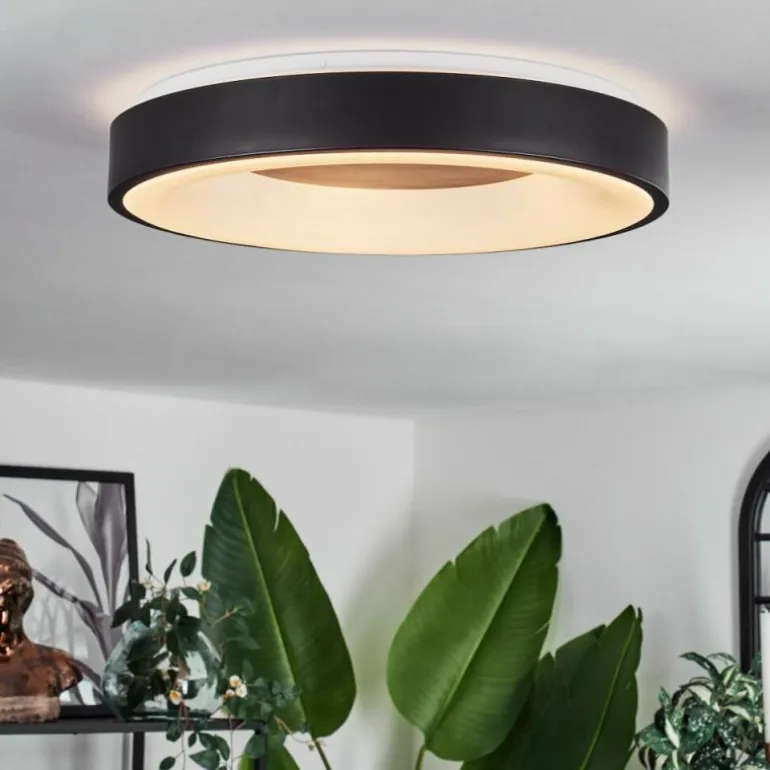 Plafonnier Palanko LED Blanc, 1 lumière, Télécommandes