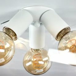 Plafonnier Palibatz Blanc, 3 lumières