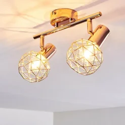 Plafonnier Palmira Cuivre, 2 lumières