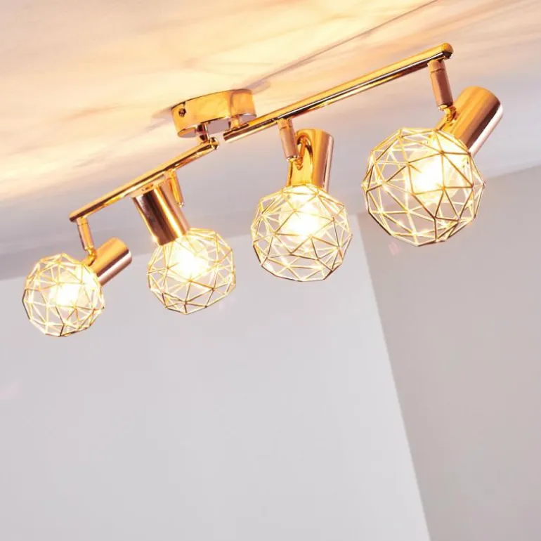 Plafonnier Palmira Cuivre, 4 lumières