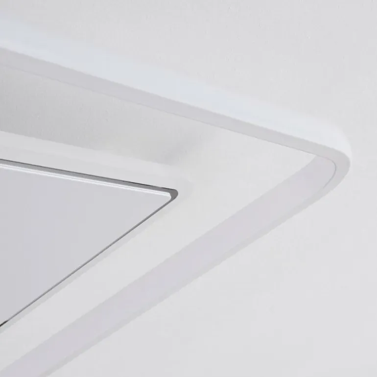 Plafonnier Panchita LED Blanc, 1 lumière, Télécommandes