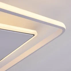 Plafonnier Panchita LED Blanc, 1 lumière, Télécommandes